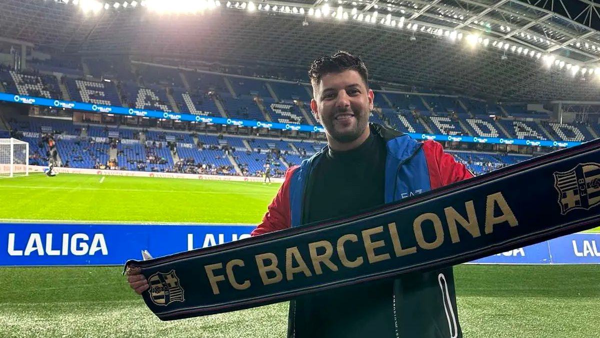 Abdou Younes at a LaLiga match